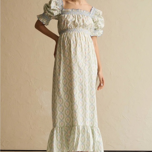 Nothing Fits But Floral Jia Maternity Dress - Picture 2 of 4